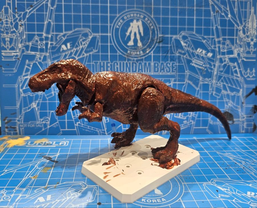 [건X 베이스] 고양점 프라노사우루스 티라노 페인팅 아크릴 도색 안내_8.jpg