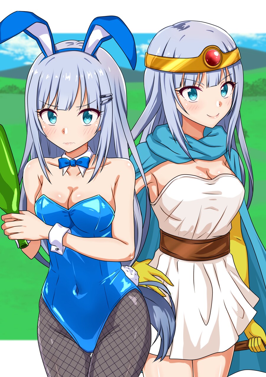 @) 용사 의상과 바니걸 의상 츠무기_1.png