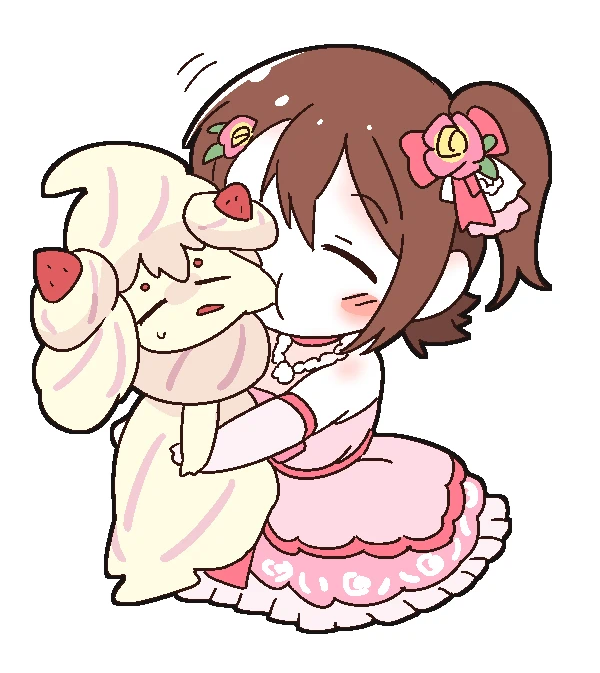 @,포켓몬) 미라이,코우메,시즈카,에밀리,쇼코,사치코와 포켓몬_3.webp