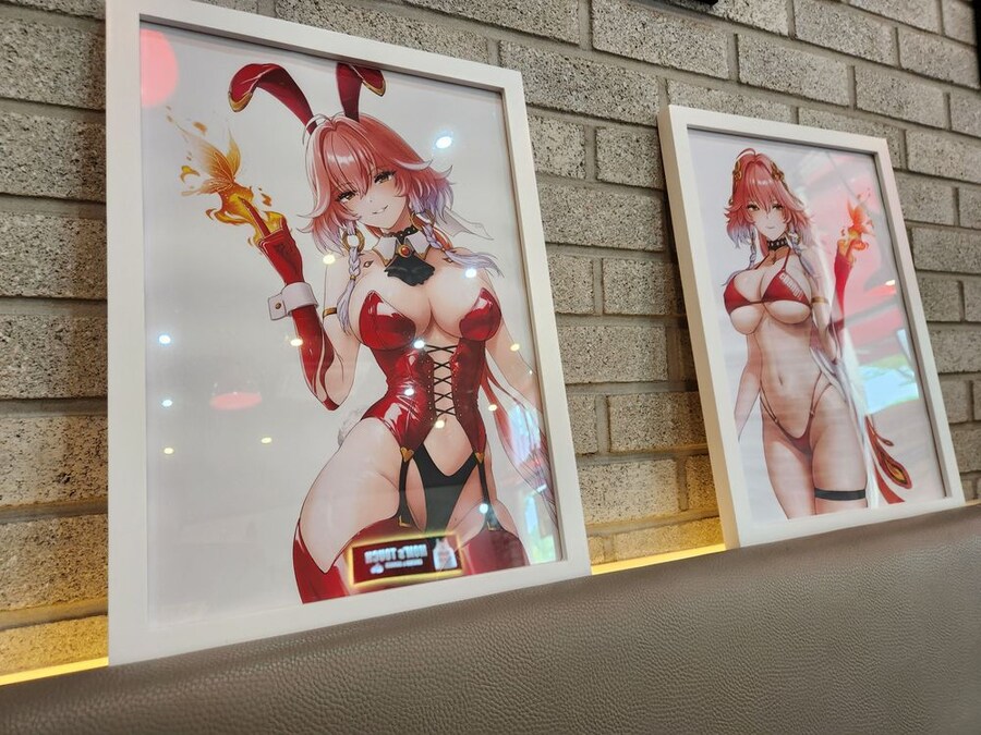명조맘스터치 백석점 가면 볼수있는것