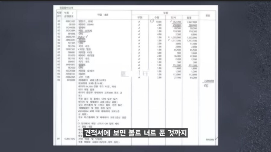 미쳐버린 정비센터의 신차 수리비 2200만원 청구.jpg_2.jpg