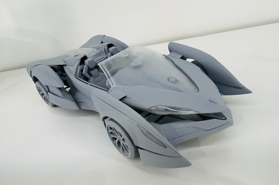 [메가하우스] 배리어블 액션 VSX-R 등 사이버 포뮬러 시리즈 전시_4.jpg