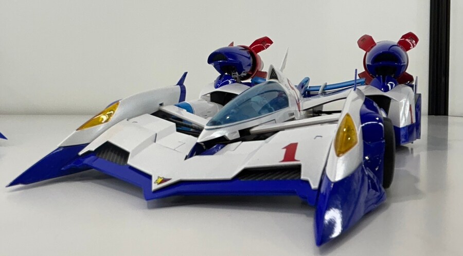 [메가하우스] 배리어블 액션 VSX-R 등 사이버 포뮬러 시리즈 전시_6.jpg