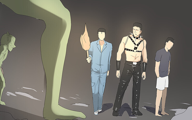 고블린)던전에 들어간 초보 모험가들의 최후 만화_3.jpg