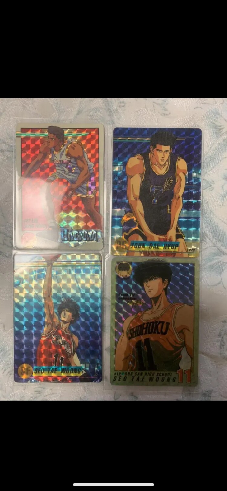 90년대 유일한 취미 애니 오락 드래곤볼 프리즘 카드 수집물품입니다_16.png