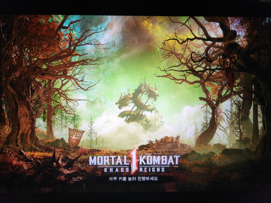 모탈컴뱃1 카오스레인 pc한글 구동 잘됩니다.(한국스팀)_1.jpg