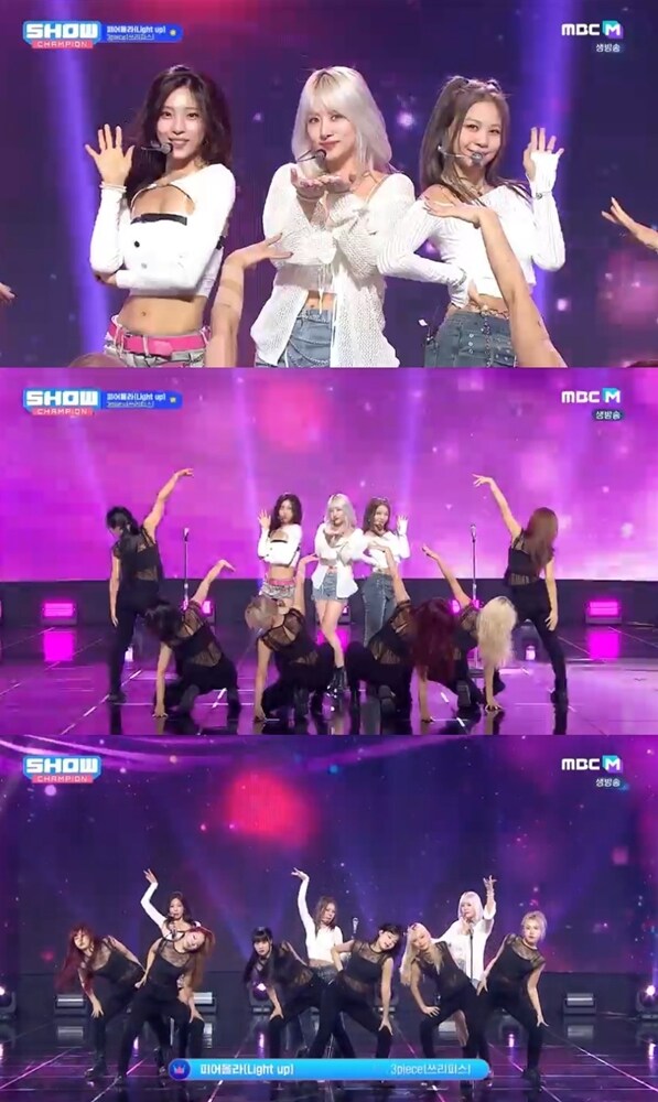 '쇼챔' 쓰리피스, 컴백 기대감 폭발시킨 '피어올라' 무대 선공개_1.jpg