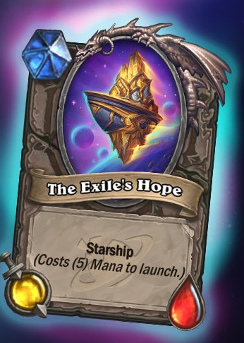 [하스스톤] 확장팩 신규 키워드-우주선/우주선 부품_1.png