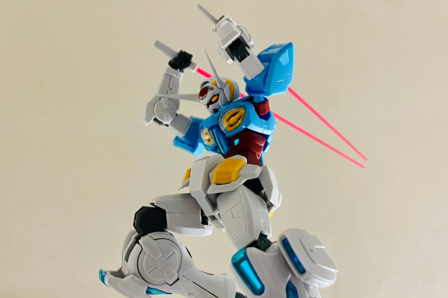 HG 1/144 G 셀프 퍼펙트 팩 극장판 Ver 소체 포징 + 비교 사진_2.jpg