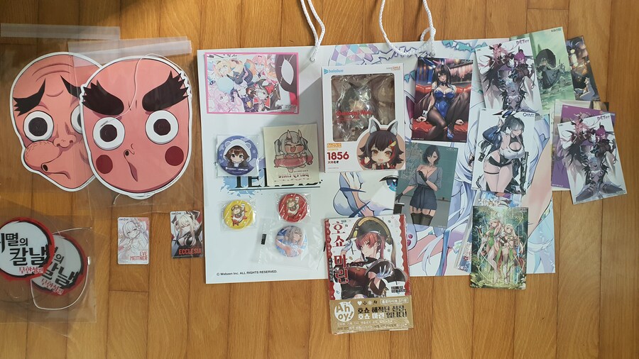 (AGF) 행사를 즐기고 집에 왔다 전리품 정리_3.jpg