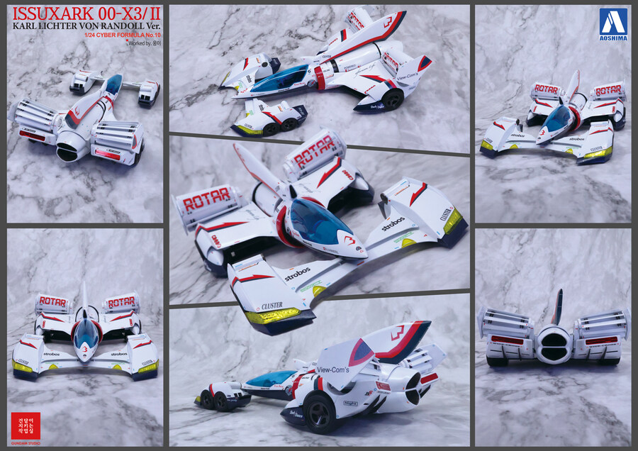 [Aoshima] CyberFormula Issuxark 00-X3/II_2.jpg