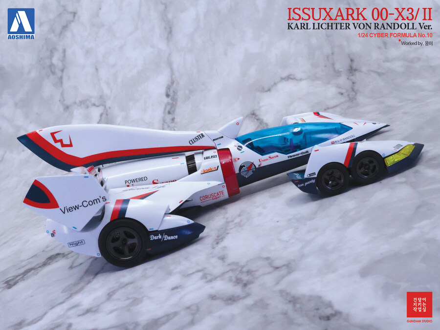 [Aoshima] CyberFormula Issuxark 00-X3/II_29.jpg