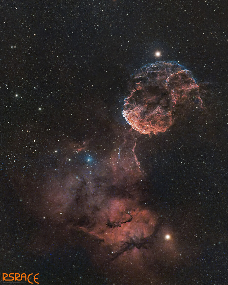 우주에서 독 뿜뿜~~~ 해파리 성운 IC443_1.jpg