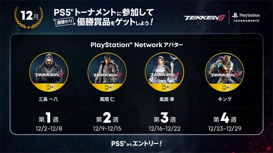 철권8 PS5 토너먼트 상품 킹 아바타가 KOF 킹으로 오배포_1.png