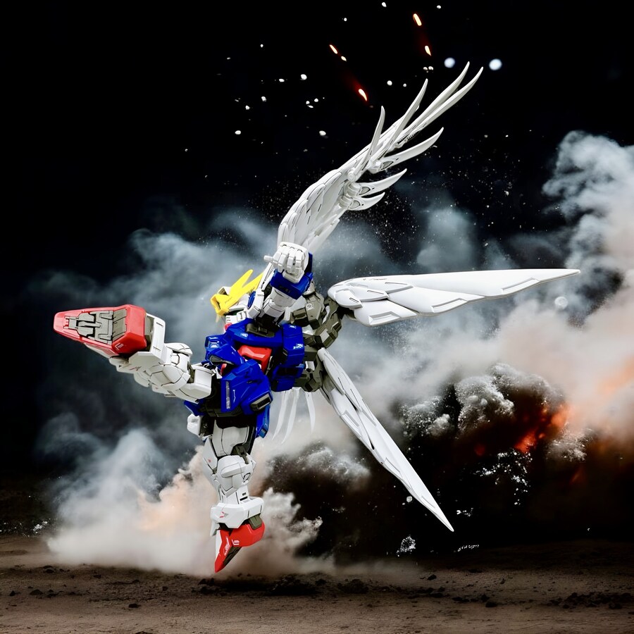 [MGSD] 쉘터는 안전하겠지! 윙건담 포즈 리뷰_6.jpg