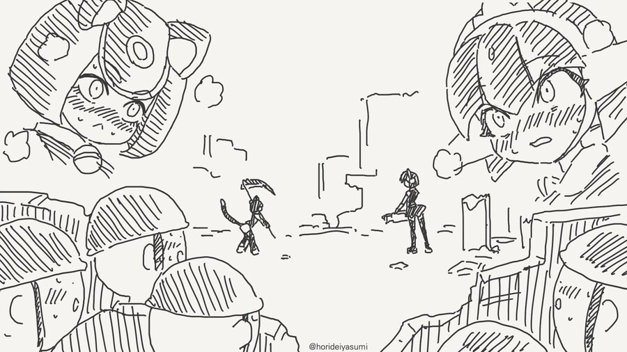 호리데이 야스미 작가님 로봇 만화 모음집 .manhwa_144.jpg