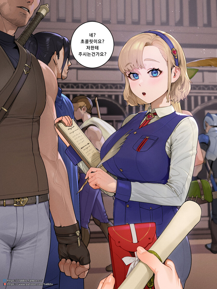 인기많은 모험가길드 접수처 아가씨?_2.jpg