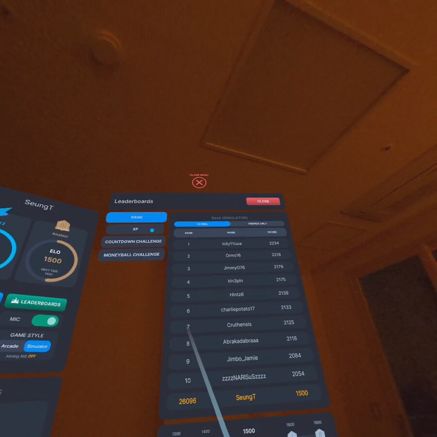 [신작리뷰] 포켓볼 VR, MiRacle Pool VR 메타퀘스트3S 리뷰_17.png