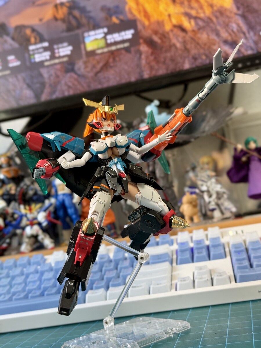 [고토부키야] 가오파이가걸에 사제습식 데칼을 붙여봤습니다._25.jpg