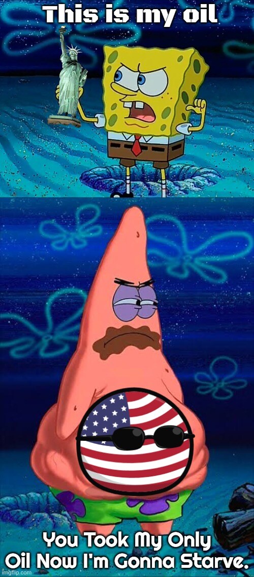 미국 : 나의 유일한 석유를 가져갔어!_1.jpg