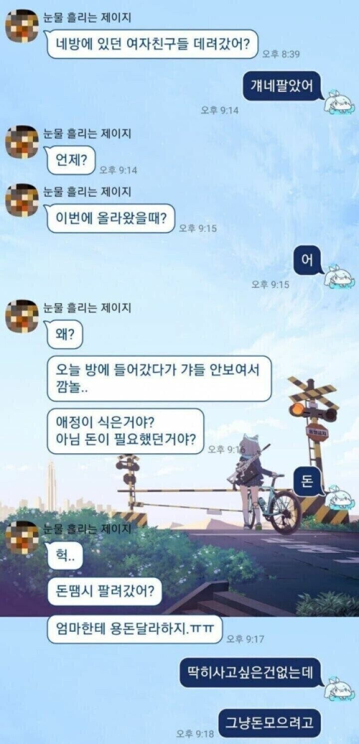 오타쿠 아들이 피규어들을 전부 처분한 걸 알게 된 어머니ㄷㄷㄷ_1.jpg