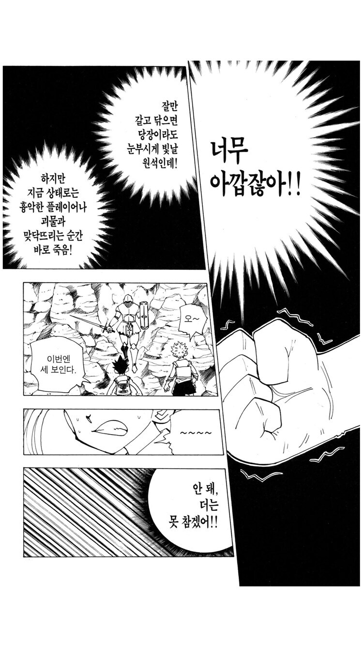 헌터헌터 고인물의 컨셉질을 포기하게 만드는 법_13.jpg
