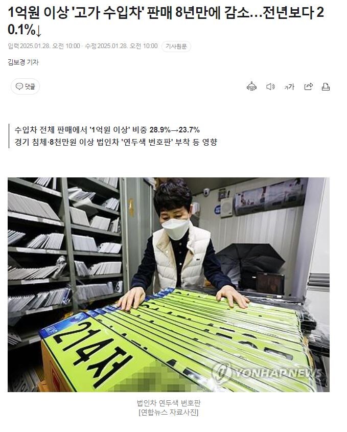 1억원 이상 고가 외제차 판매량 근황_1.jpg