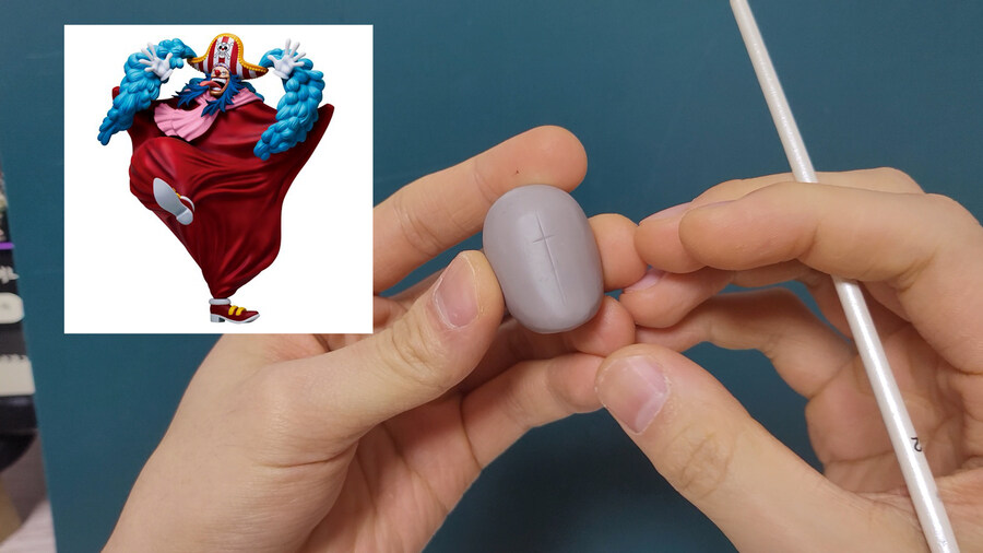 원피스 ) 사황버기 각성폼 피규어 만들어 봤습니다_1.jpg