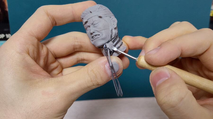 원피스 ) 사황버기 각성폼 피규어 만들어 봤습니다_11.jpg