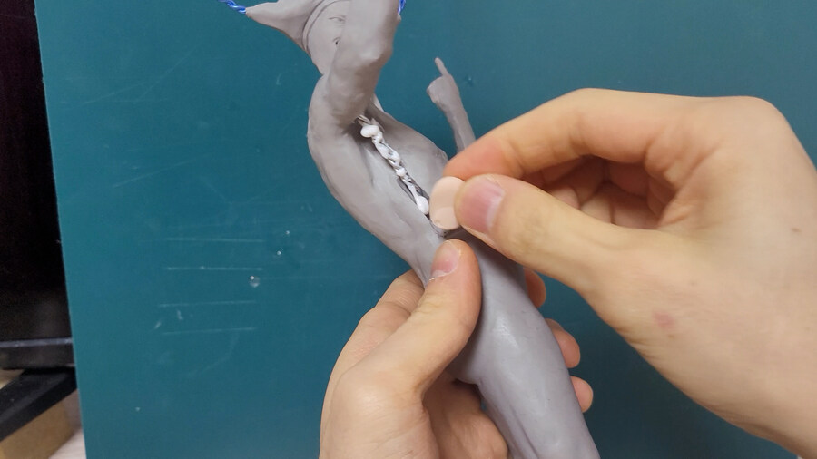 원피스 ) 사황버기 각성폼 피규어 만들어 봤습니다_14.jpg