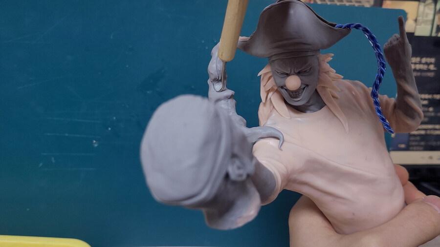 원피스 ) 사황버기 각성폼 피규어 만들어 봤습니다_16.jpg