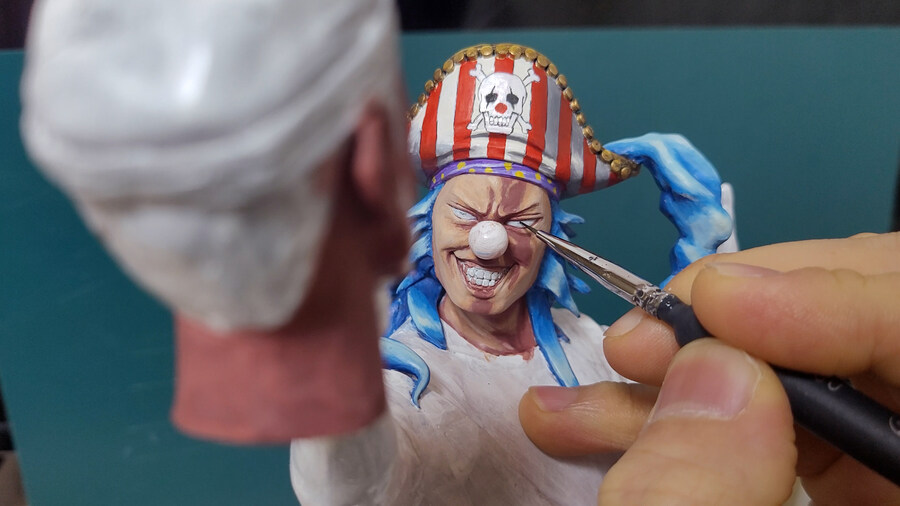 원피스 ) 사황버기 각성폼 피규어 만들어 봤습니다_19.jpg