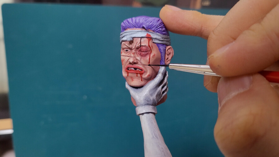 원피스 ) 사황버기 각성폼 피규어 만들어 봤습니다_21.jpg