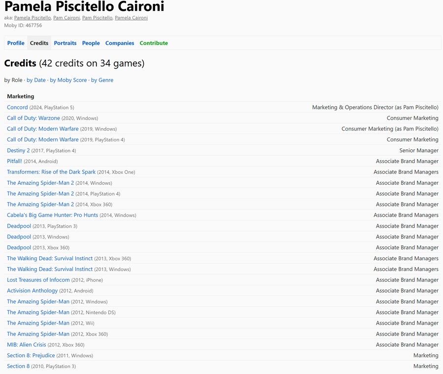 헤일로 스튜디오에 합류한 마케팅 관리자 Pamela Piscitell 주요 이력_1.png