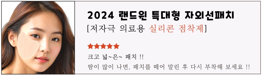 [랜드윈] 재사용 가능 랜드윈 특대형 실리콘 자외선차단 썬패치 11,900원_1.png