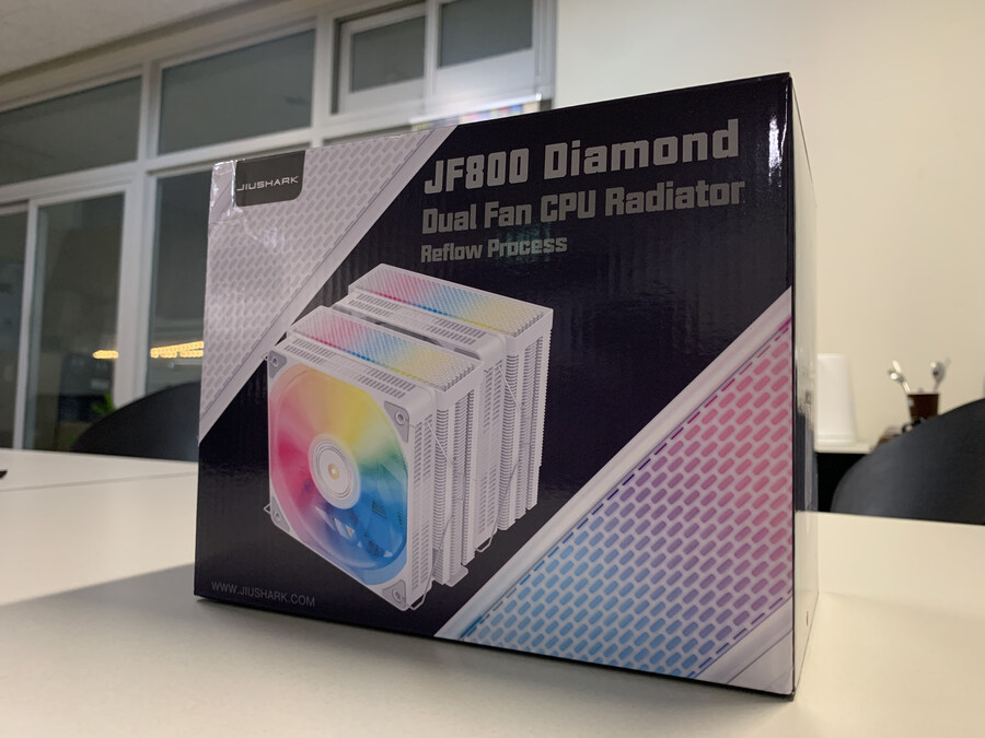 JIUSHARK JF800 Diamond ARGB 화이트 대장 CPU 공랭쿨러_1.jpg