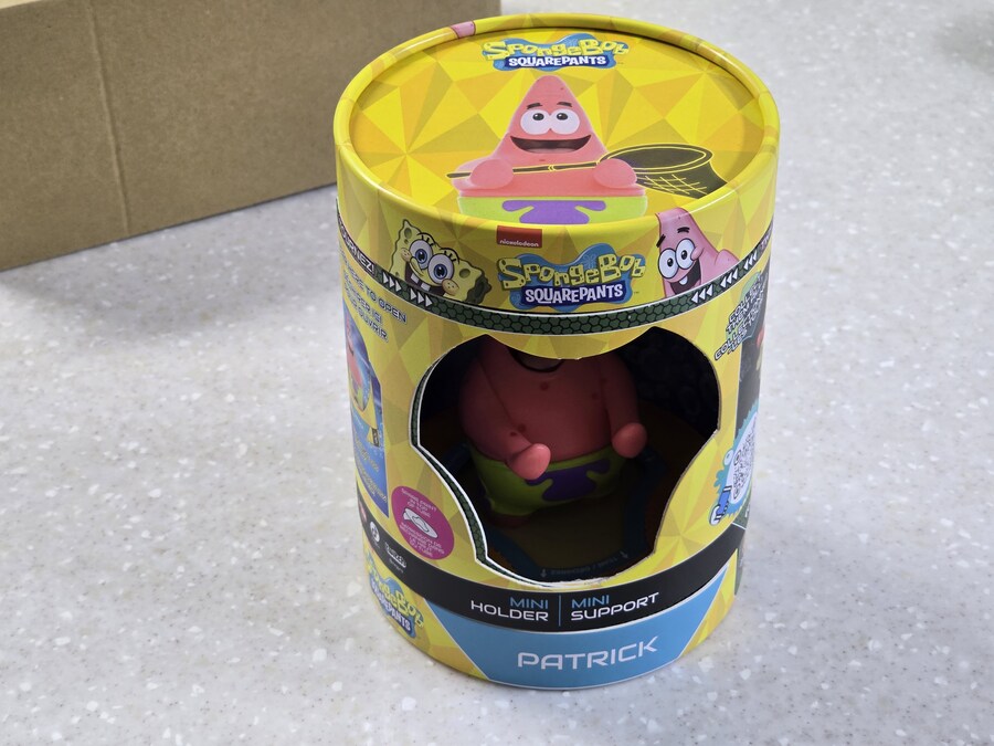스폰지밥 시리즈, 뚱이 거치대 겸 피규어 리뷰!_2.jpg