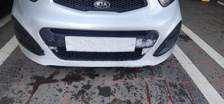 와! 번호판 가렸다! 도로교통법 위반!_1.jpg