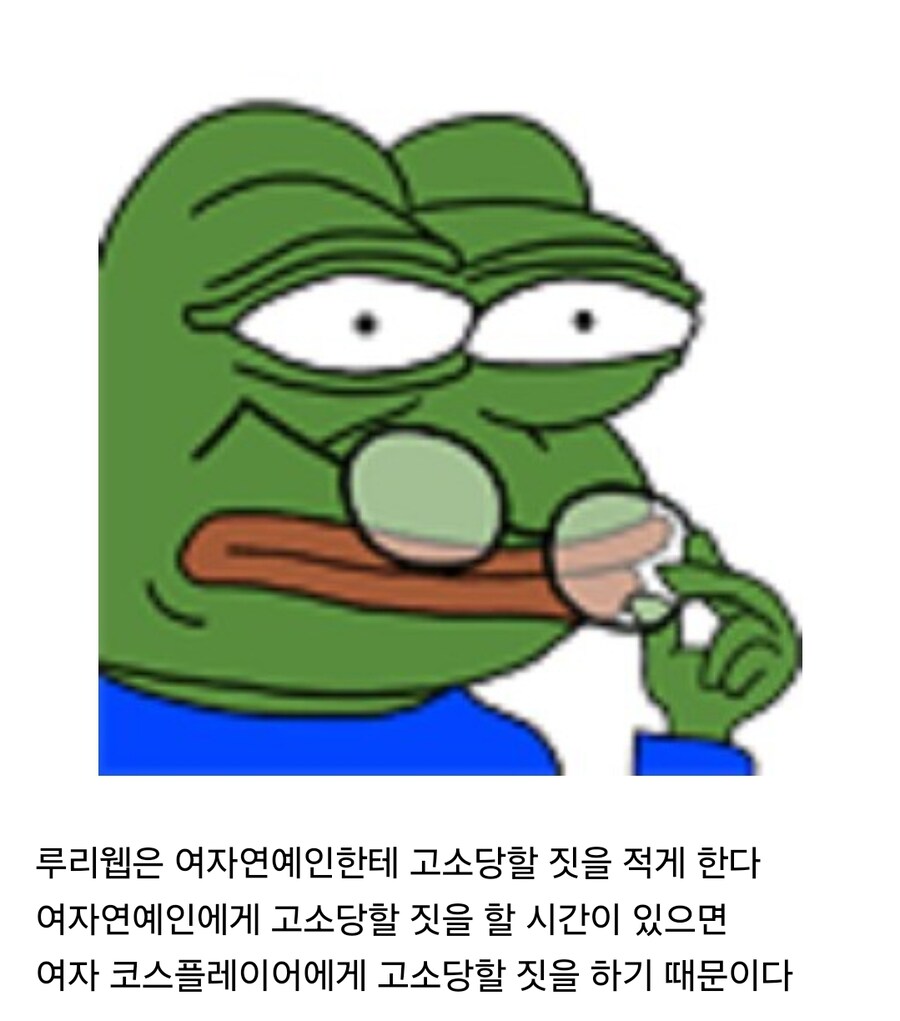루리웹에서 여자 연예인 관련 고소당할 짓을 적게 하는 이유_2.jpg