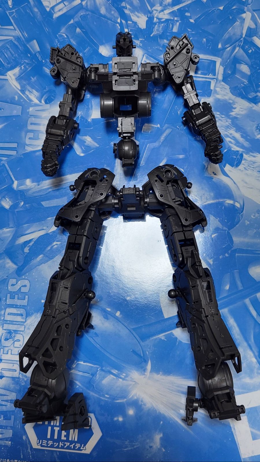 MG 건담 Mk-Ⅴ [클리어 컬러] 가조립 사진_8.jpg