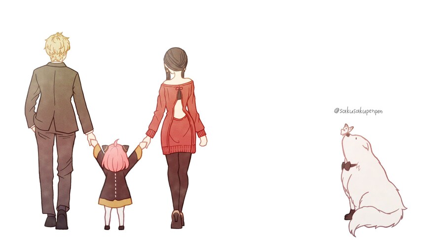 스포) 50만명이 좋아한 스파이패밀리 팬아트의 비밀_4.jpg