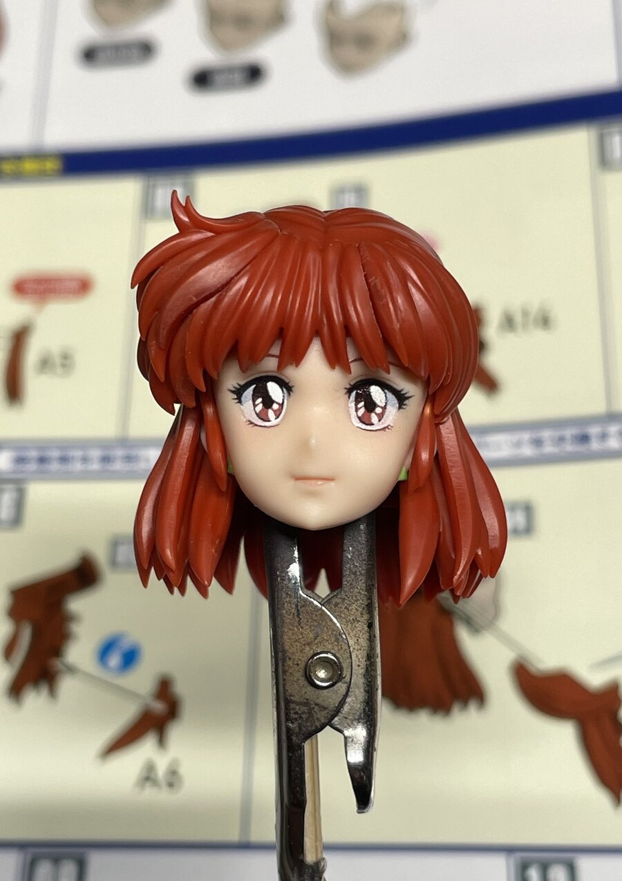 [맥스팩토리] PLAMAX 초음전사 보그맨 아니스 팜 샘플. 얼굴 조립 이미지_7.jpg