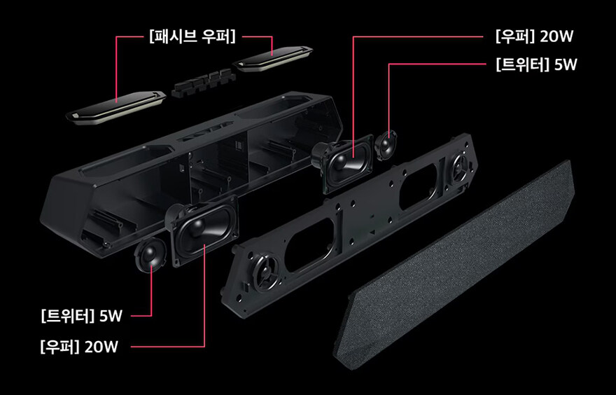 PC사운드바의 혁명! 50W 출력 사운드바 스피커! - 제닉스 TITAN SB9_17.jpg