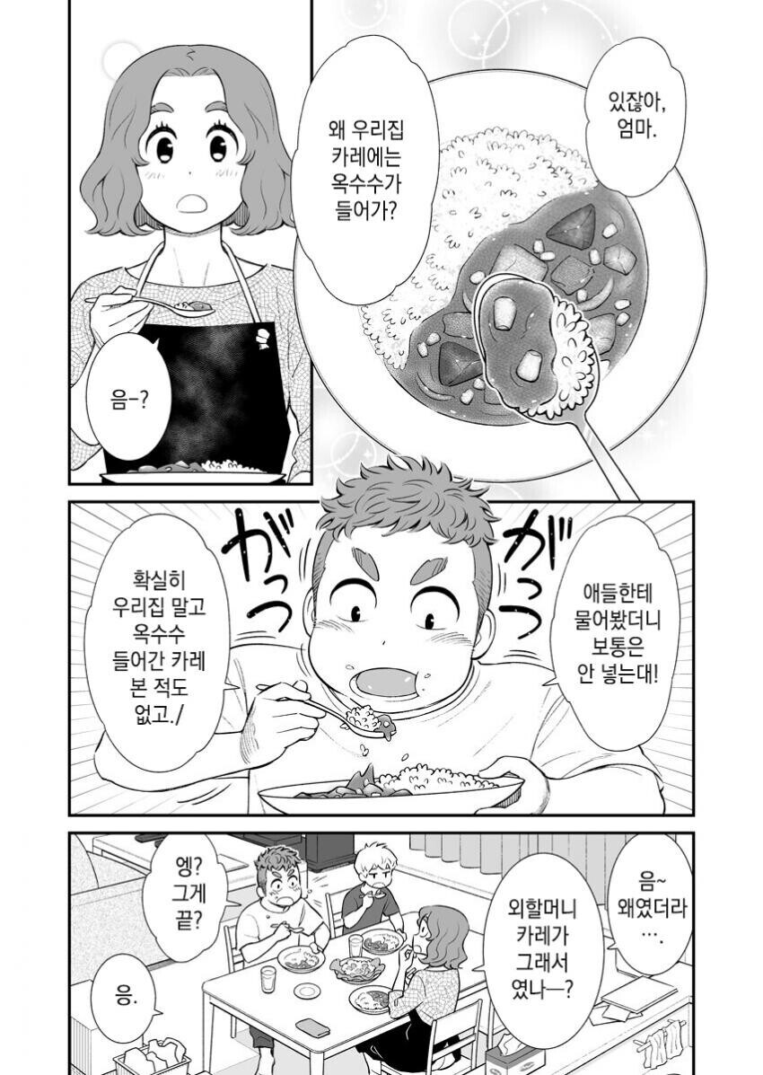 아들이 남친에게 카레 만들어달라고 하는 만화.manhwa_1.jpg