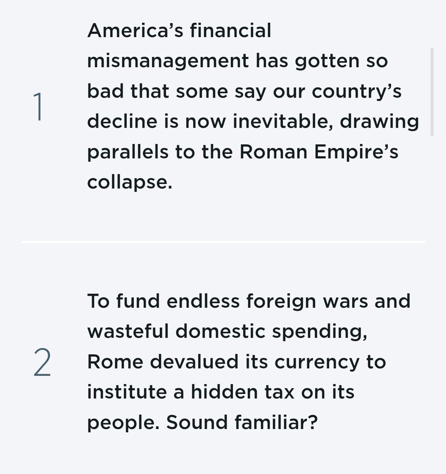 미국 " 사상 최강의 제국은 로마처럼 붕괴중 "_1.jpg