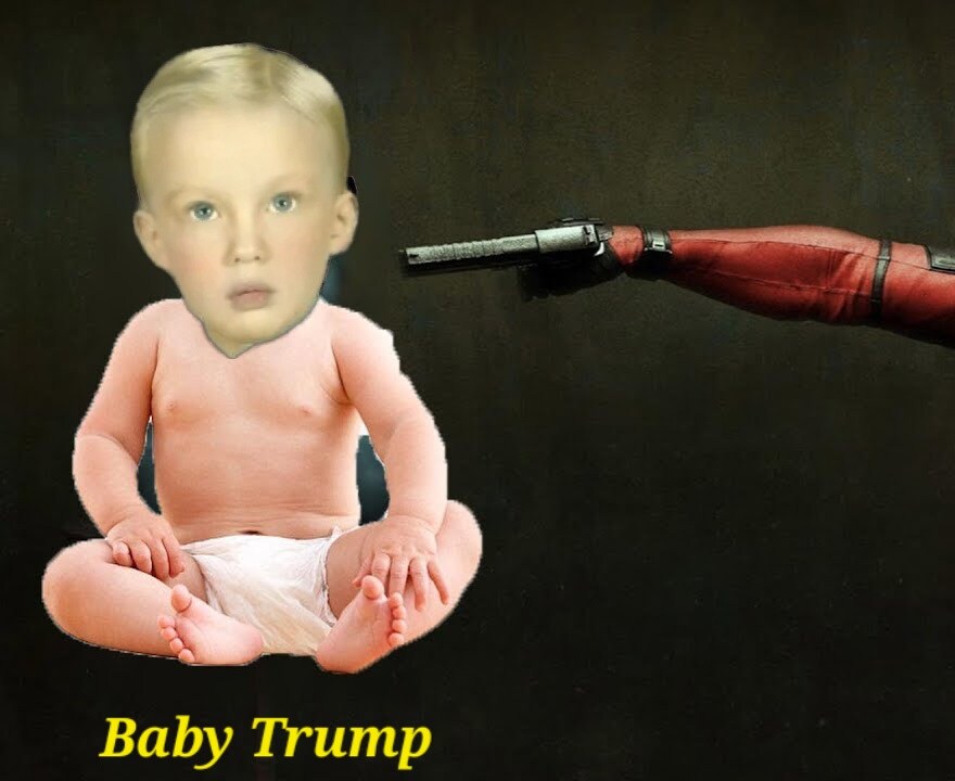 의외로 의견이 갈리는 아기 트럼프 논쟁._1.jpg