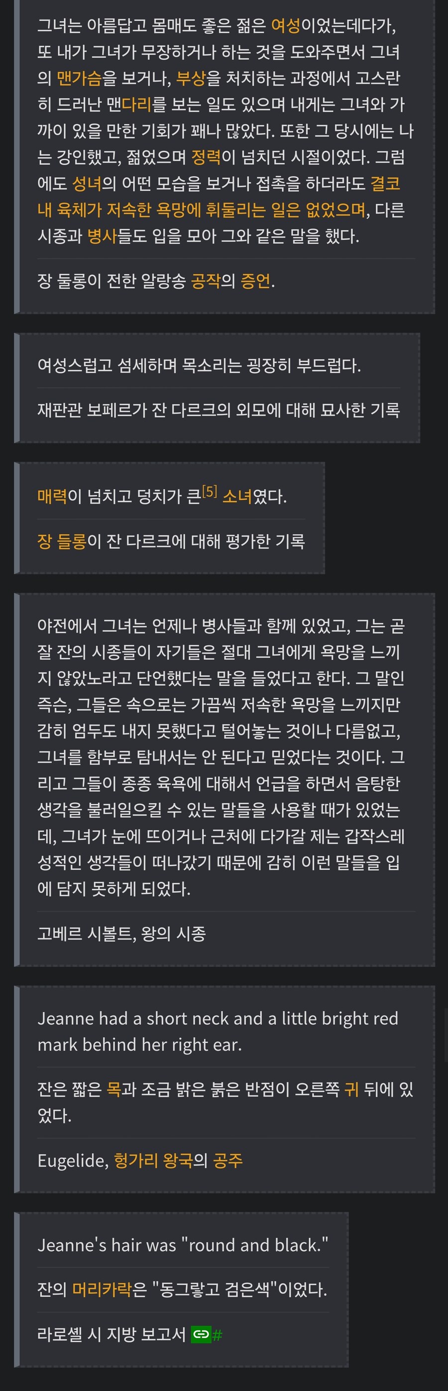 역사 속 기록으로 고증한 잔 다르크의 객관적 외모.jpg_1.jpg