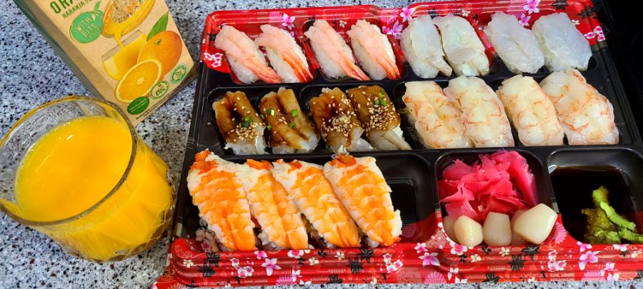 삼겹살🐖 새우초밥🦐 오렌지주스🍊_6.jpg