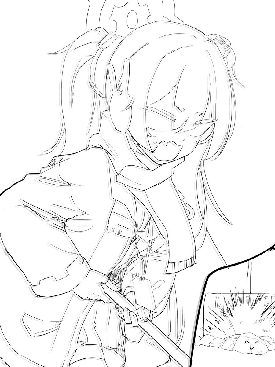 블루아카) 제설 하는 코유키.jpg_3.jpg