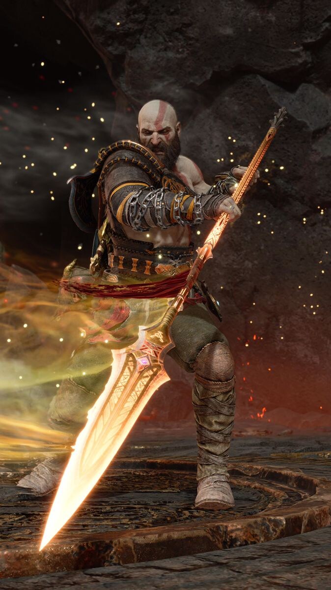 갓오브워) 각 무기별 크레토스의 취급_3.jpg